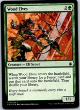Magic the Gathering Wood Elves Commander Anthology MTG Free Shipping!