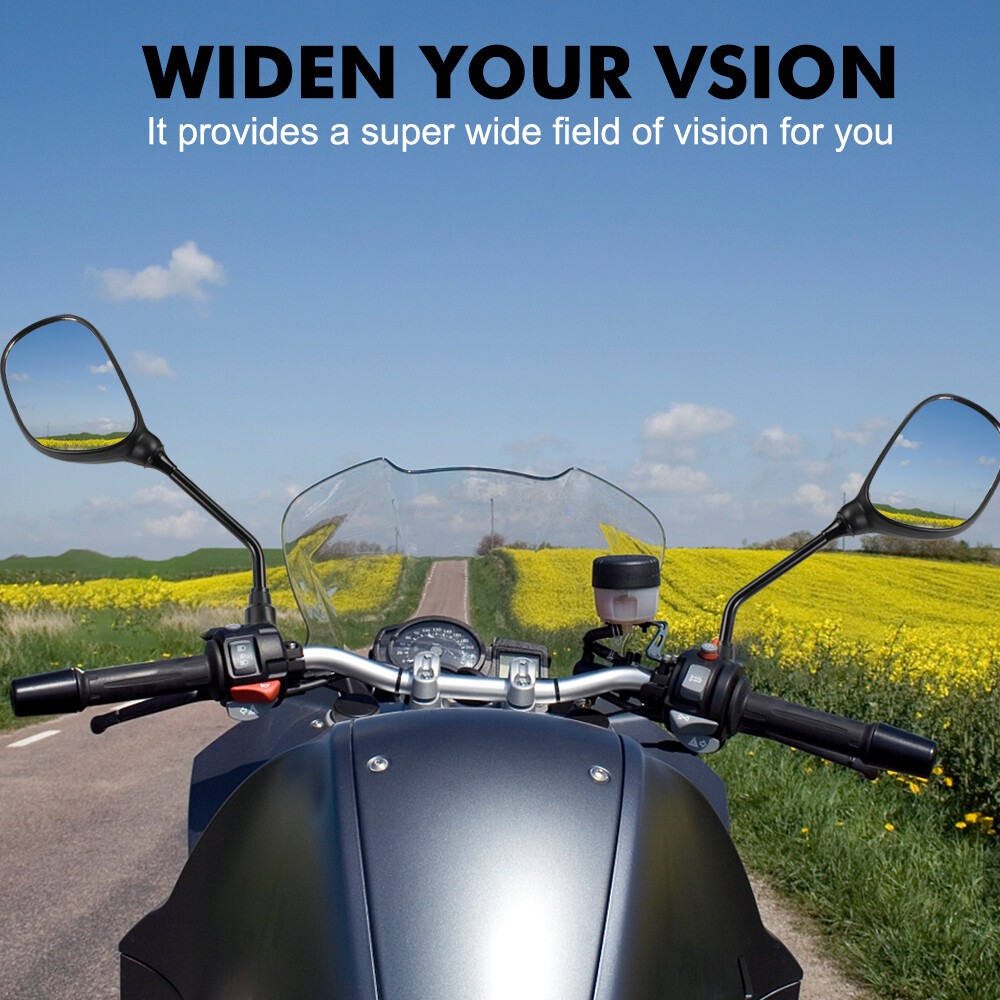 Rear View Side Mirrors For Polaris Sportsman 400 450 500 550 570 700 800 850 ATV - Foto 4
