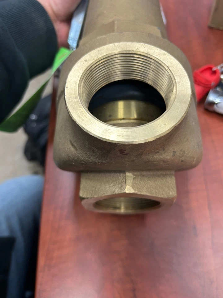 NEW - Apollo RVW60 - 2 Hot Water  1060825  2” Safety Relief Valve 125 Psi  - Image 4 of 4