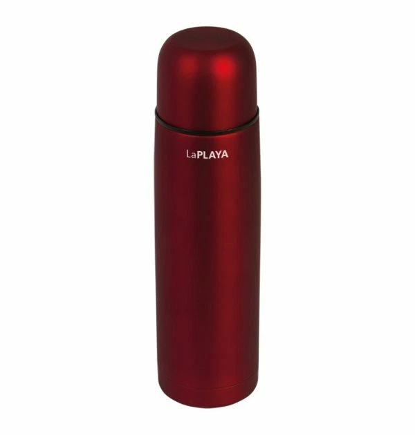 Thermoflaschen LaPlaya UNIVERSUM Edelstahl 1L 0,75L 0,5L rot kalt warm - Bild 1 von 1