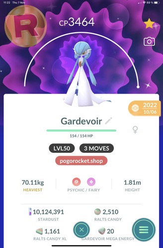 Shiny Dmax Articuno Niveau 50 – 3 Capacités, 3 Max, Pokémon Go (échange Rapide)