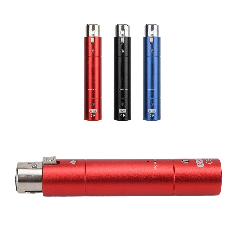 Inline Mic Preamp Lossless Amplification Dynamic Active Inline Mic US