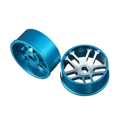 4pcs Metal Wheel Hubs Rims Set for Kyosho MINI-Z AWD Wltoys K989 k969 K979 Model - Picture 5 of 8