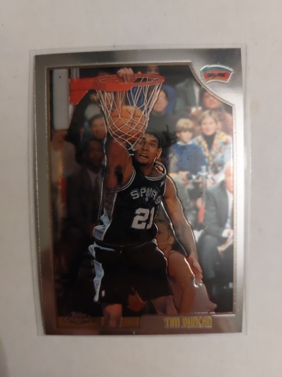 1998-99 Topps Chrome Tim Duncan #49