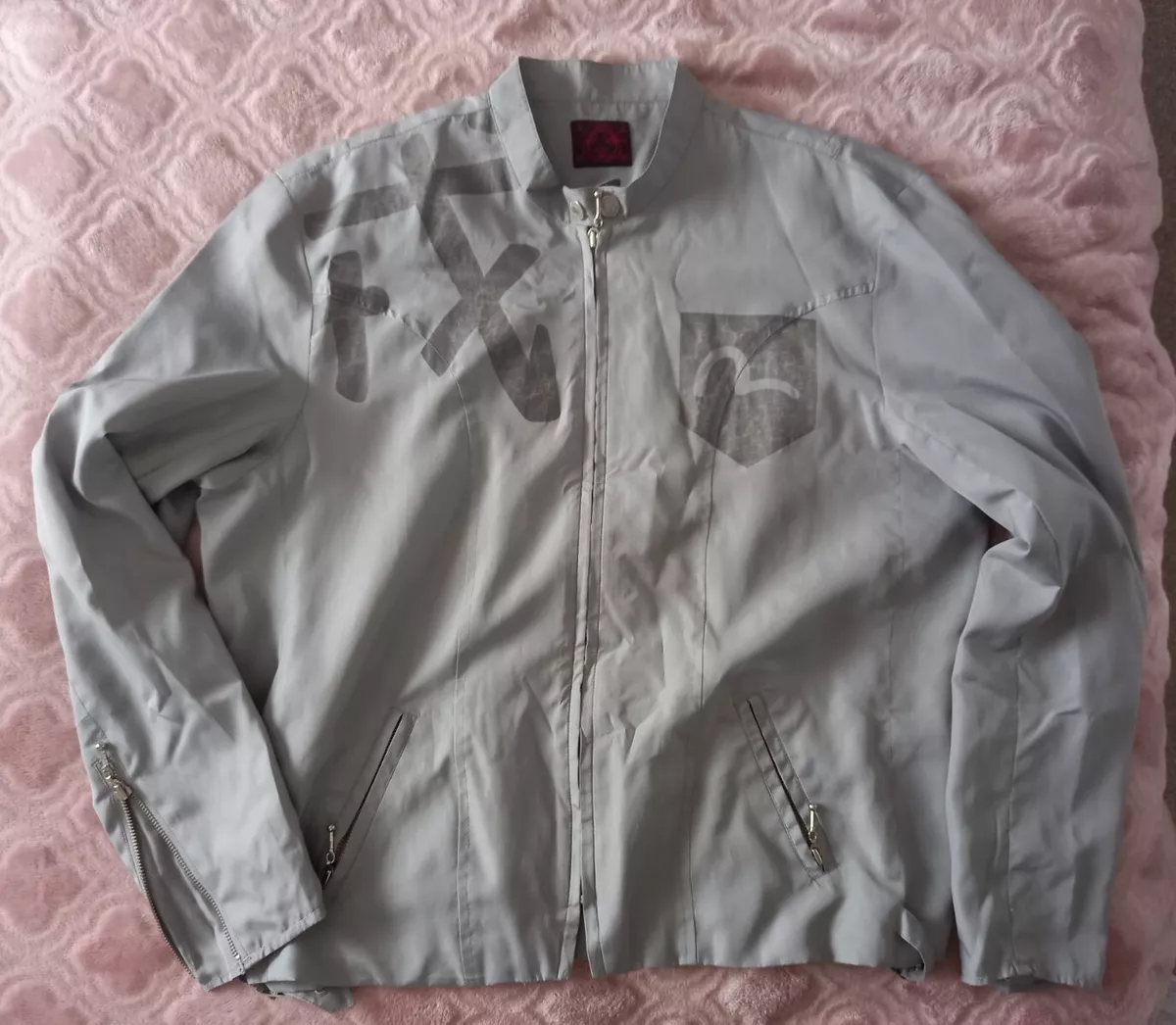Evisu jean best sale jacket