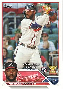 Michael Harris II 2023 Topps Update - #US225 - Atlanta Braves