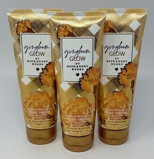 LOT OF 3 BATH  BODY WORKS GINGHAM GLOW ULTIMATE HYDRATION CREAM LOTION 8OZ SHEA