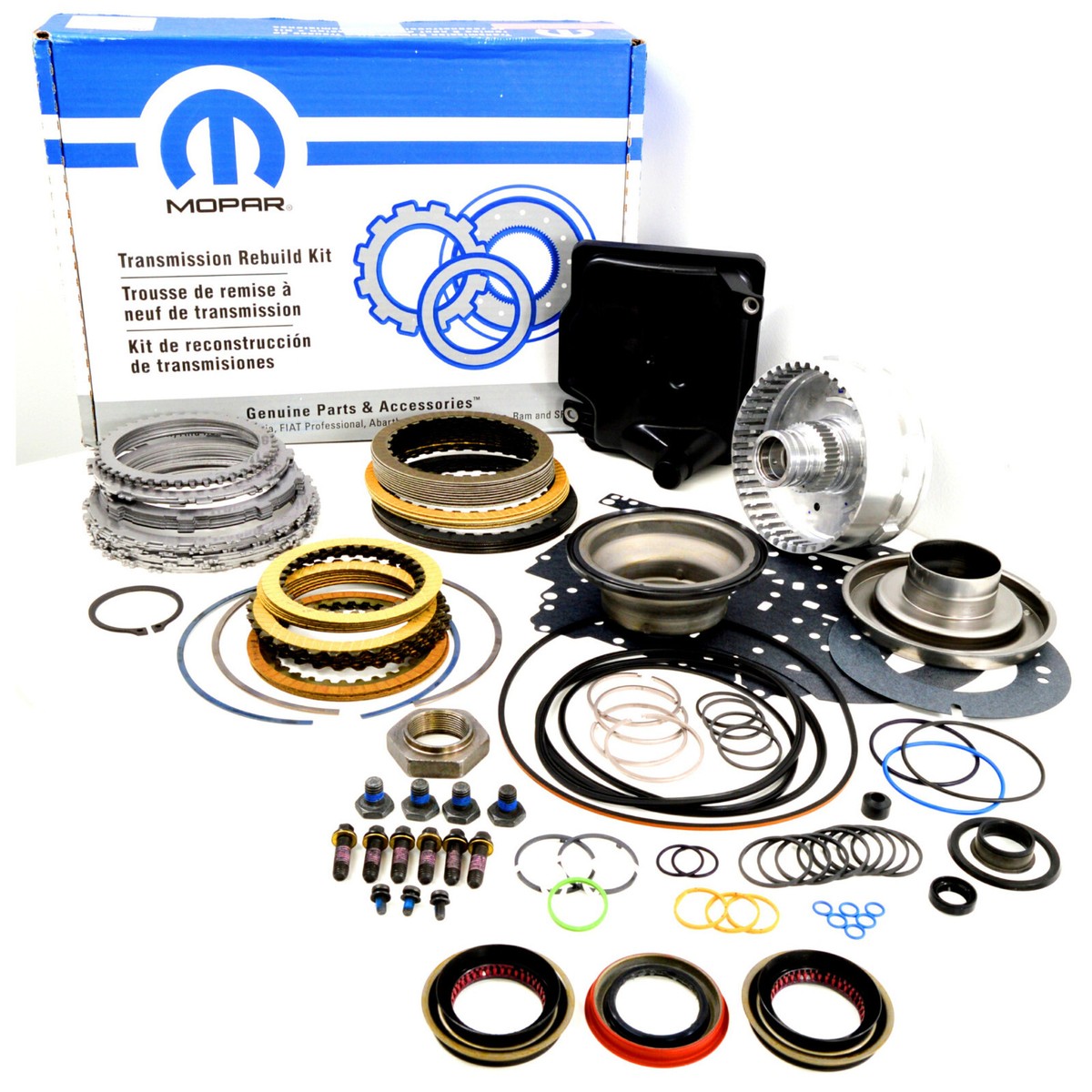 Original OEM Mopar 68272623AB Transmission Master Rebuild Kit 62TE
