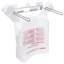 LUJUE Bag Holder for Plastic Bags Plastic Bags Holder T-Shirts Bag Rack T Shi...