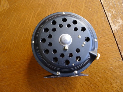 Carrete de pesca con mosca Diamolite vintage Pflueger Medalist 1495 hecho en EE. UU. - Imagen 20 de 20