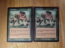 MTG - 2x Alpha Kavu - Planeshift