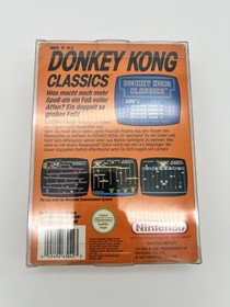 ‼️NINTENDO NES SPIEL DONKEY KONG CLASSICS OVP CIB - Komplett - Sammler Zustand‼️