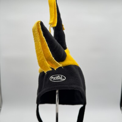Vintage Mental Headgear Hat Adult One Size Snowboarding Spikes