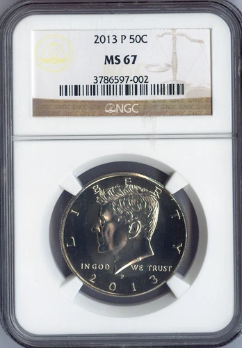 2013 Kennedy Half Dollar NGC MS67 Business Auction
