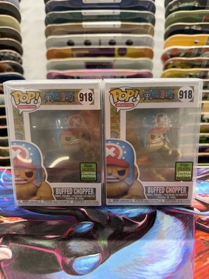 Funko Pop! One Piece Buffed Chopper Emerald City Con Hot Topic Shared Sticker