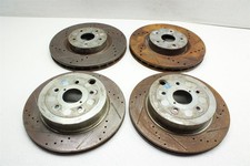 Powerstop Evolution Brake Sic Rotors Set Of 4 For 2008 Subaru Wrx Sti 08-14