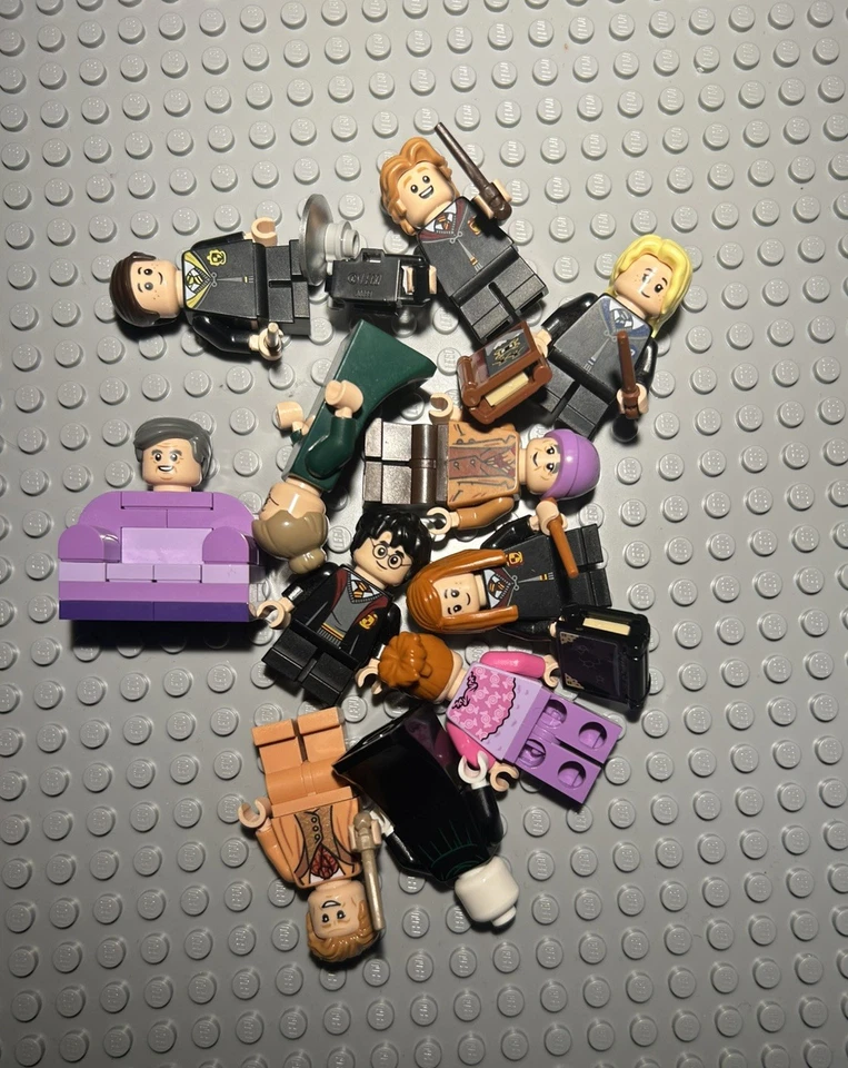 Lote de minifiguras Lego + piezas, Lego Star Wars, Lego Harry Potter, Lego Marvel Foto 4 de 4