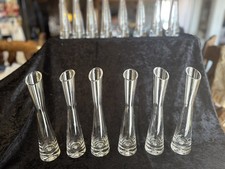 Contemporary Clear Glass Bud Vases 14 