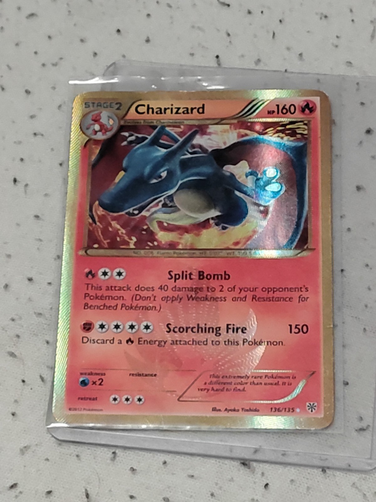 Charizard 136/135 Plasma Storm Holo