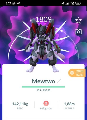 Pokémon Go Mewtwo Armored 2020
