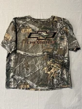 Chevy Camo Realtree T Shirt Size 2XL 