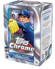 2025 Topps Chrome Baseball Factory Sealed Blaster Box