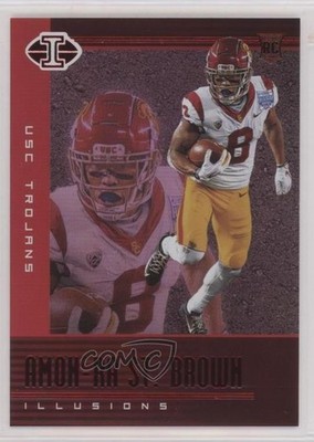 2021 Chronicles Draft Picks Illusions Red 71/149 Amon-Ra St Brown Rookie RC 1m1a