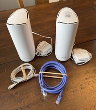 NETGEAR Orbi 370 Series Dual-Band WiFi 7 Mesh Network System Router + Extender