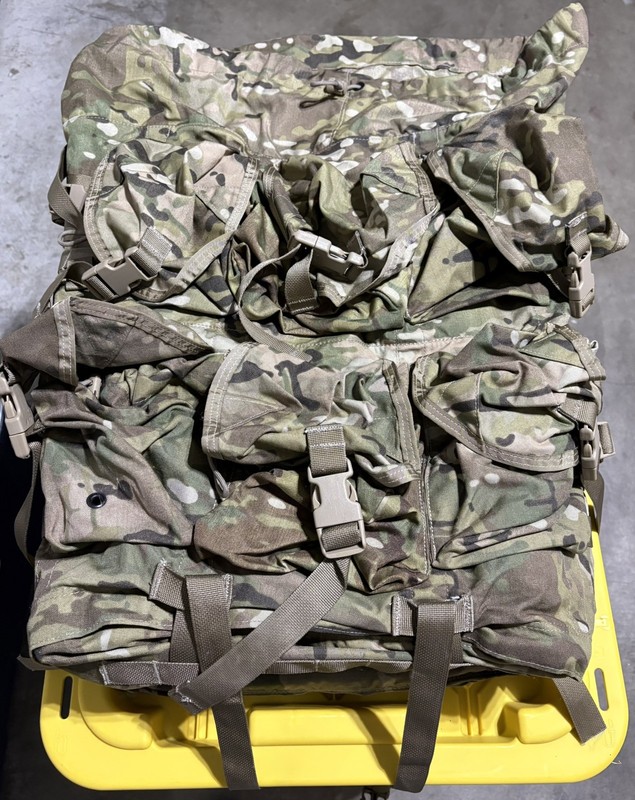 London Bridge Trading LBT-2657A 8 Pocket Light Ruck Pack Frame/Straps Military