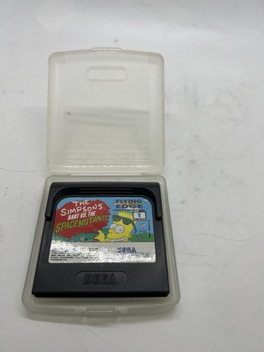 The Simpsons Bart VS The Space Mutants Sega Game Gear Cart Only Retro Gaming