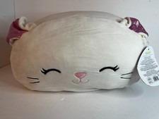 Squishmallow Bop The Bunny 12" Stackable White/Pink Glitter Ears Easter 2023