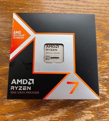 AMD Ryzen 7 9850X3D - Ryzen 7 9000 Series 8-Core 5.6GHz - Socket AM5 120W - AMD