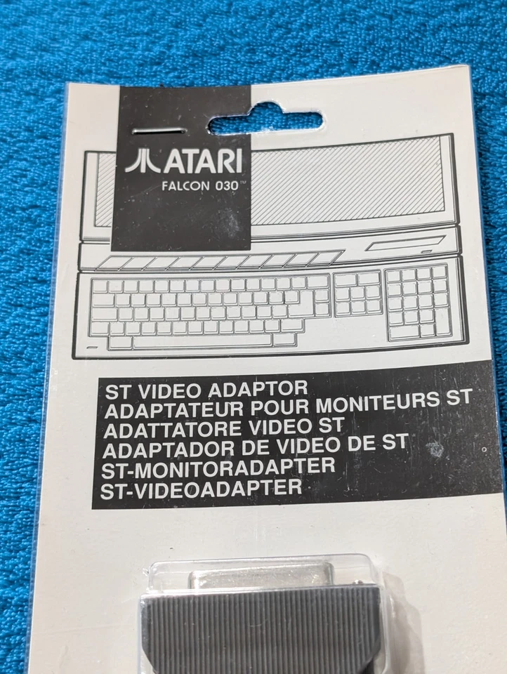 Atari Falcon 030 ST Video Adapter - NEU in OVP! New Old Stock (NOS) Sammler  - Bild 2 von 4