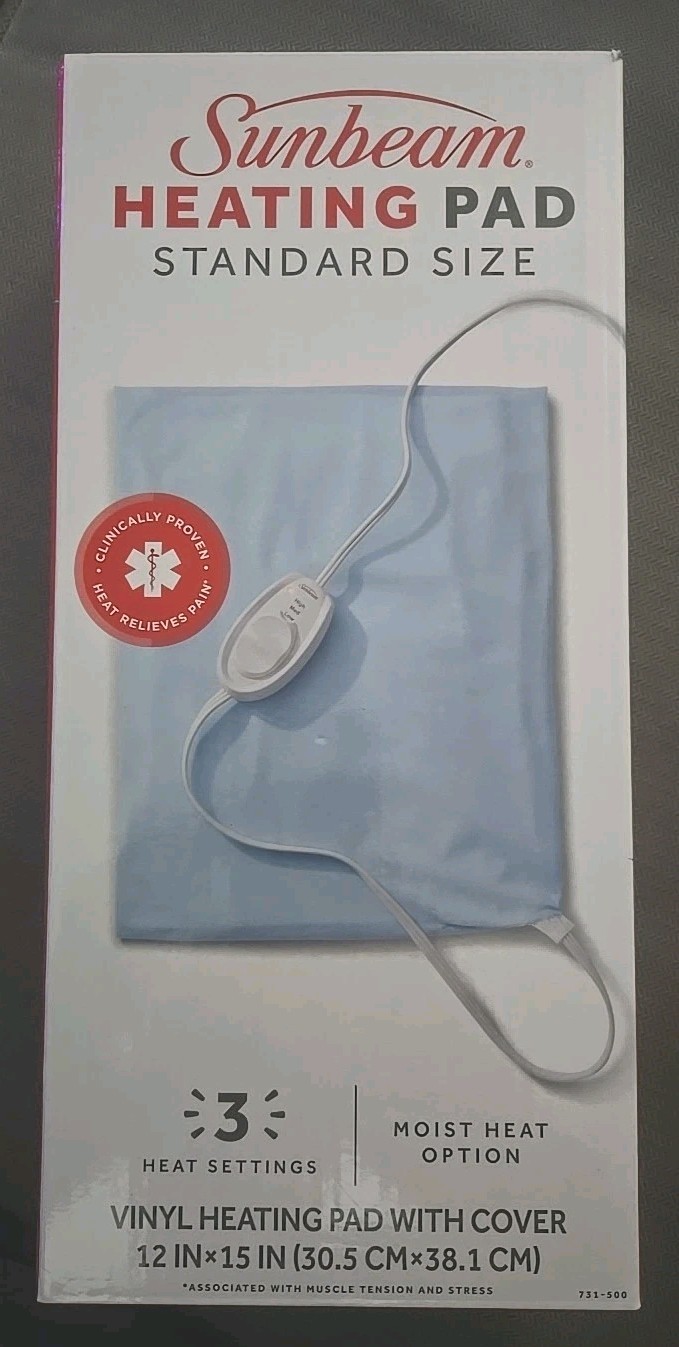 - Standard Size 12in X 15in - 3 Heat Settings