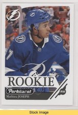 2018-19 Upper Deck Parkhurst Rookies Mathieu Joseph #363 READ 0kp6