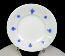 Adderley Porcelain Chelsea Blue Grapes Antique 6 7/8" Dessert Plate 1912-26