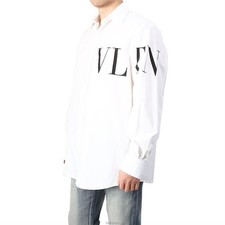 Valentino VV3ABA95 MBK A01 VLTN Logo Shirt 101611139
