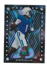 2025 Leaf Eclectic Kendrick Law Valiant Base VB-144 Silver Lava 1/1