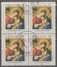 2002 France Giovanni Battista Salvi 4 se-tenant