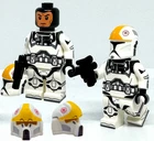 2x Clone Pilot Custom Minifigures + Extra Helmets - Phase 1 - Star Wars lego