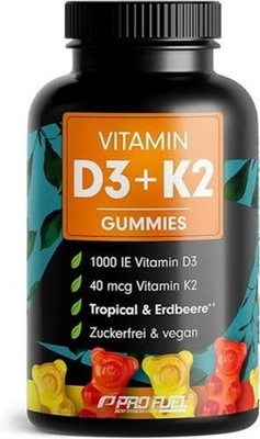 Vitamin D3 + K2 Gummies - 60 Stk - vegan