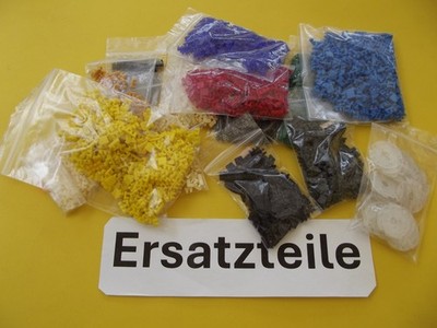Ministeck - Ersatzsteine, verschiedene Farben, je Beutel ca. 200 Stecker