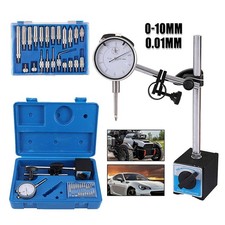 Dial Indicator with Magnetic Base, 0-1" 0.001" Precision Dial Test Indicator Set