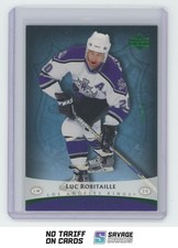 2005-06 Upper Deck Artifacts Green Luc Robitaille /25 #48 Los Angeles Kings