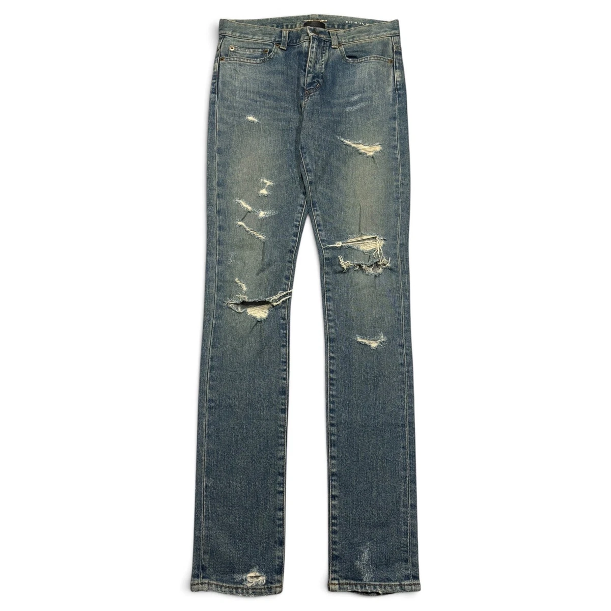 SAINT LAURENT slim denim size 28 エディ Saint Laurent Regular 28 Size Jeans for Men for sale | eBay