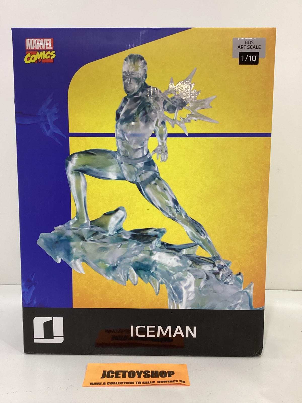 IRON STUDIOS BDS ICEMAN COLLECTIBLE 1:10  STATUE MIB