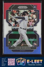 2022 Panini Prizm Jacob Robson Red/White/Blue Prizm #60