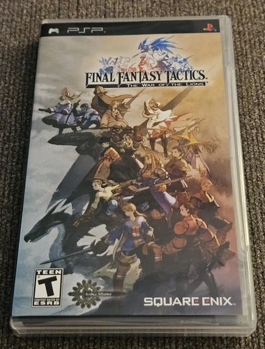 Final Fantasy Tactics War of The Lions Sony PSP 2007 Video Game PlayStation RARE