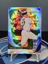 2020 Panini Prizm Silver Prizm #212 Trevor Story - Colorado Rockies