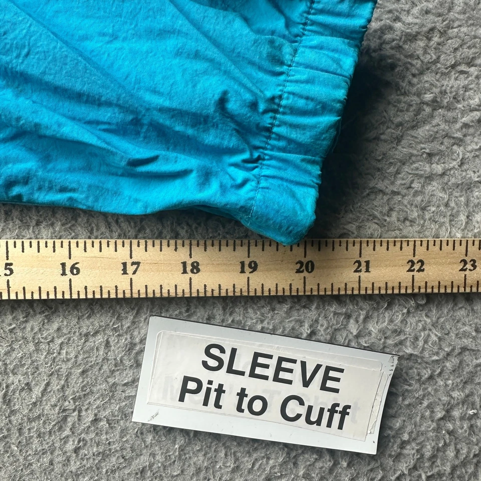 Vintage OP Ocean Pacific 720 Airborne Anorak Windbreaker Jacket Mens Large Blue - Image 4 of 4